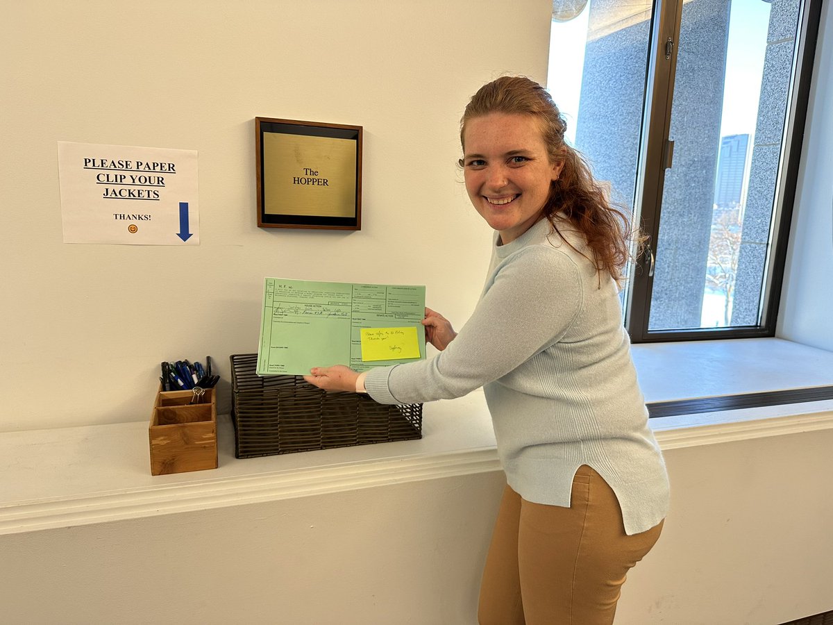 Today I dropped a bill to include comprehensive sex education in Minnesota schools. Students are demanding access to information about their bodies, consent, and contraception and it’s time the #mnleg listens.