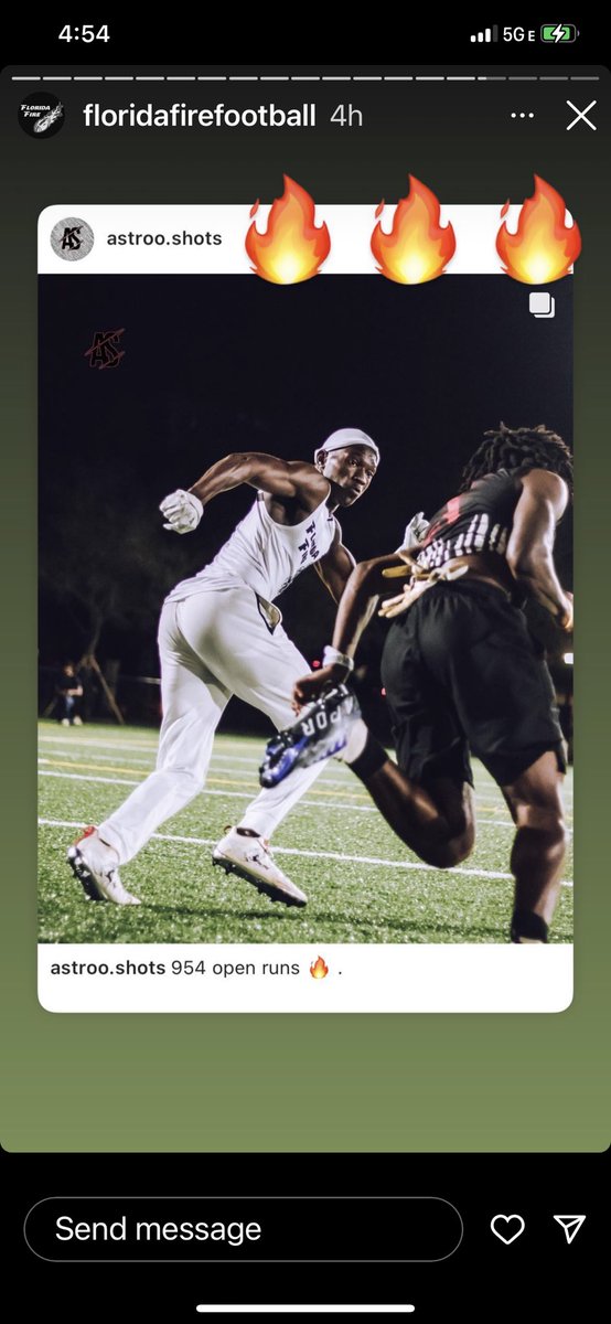 Tj putting in work with the Sand Viper Shoes gear