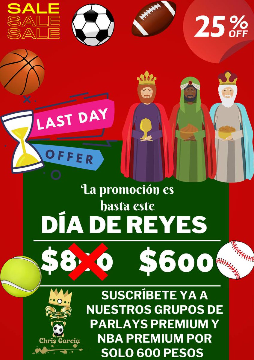 ChrisParlays25's tweet image. Hoy es el último día de la promoción del 25%. Te comparto los datos para transferencia/consignación. Me envías tu comprobante e inmediatamente te agrego a los grupos.
Free y Premium ✅💵🏆💲⚽🤑🍀
2.20✅
2.16 ✅
@juanardila87