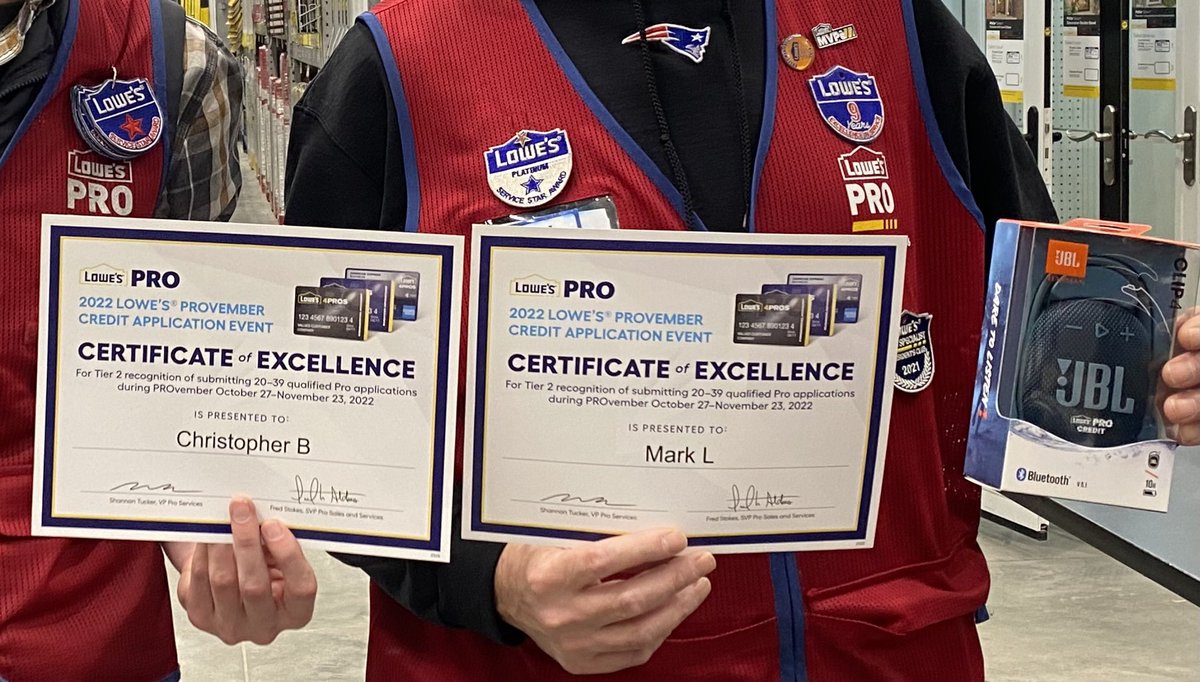 Presenting our PSS Mark and Chris Provember Credit awards!!! Thank you team for all you do !!!! <a href="/Anthony_Battle1/">Anthony Battle</a> <a href="/MichaelR18PRO/">Michael</a> <a href="/TheProRally/">Pro Rally</a> #ProRally <a href="/AndyBlier2322/">Andy B</a>