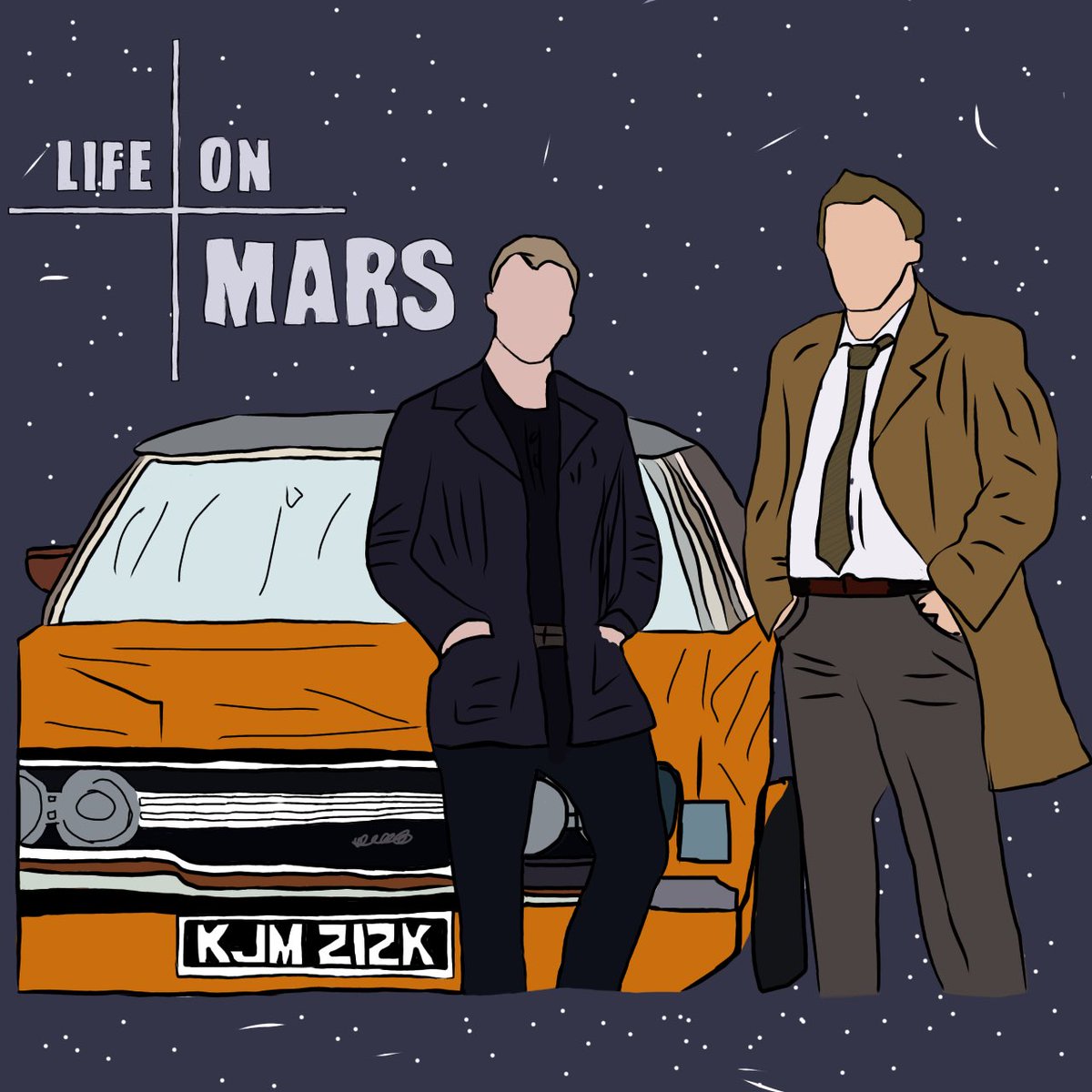 My new drawing this week using the ibisPaintX app..Could say I like Life on Mars.. ps.gene hunt is a legend🫢 #lifeonmars #lazarus #genegenie #samtyler #genehunt #davidbowie #ashestoashes @LifeOnMars_tv @AshesToAshes_tv @PhilipGNews @JohnSimmSociety @Deanoandrews @realMLombard