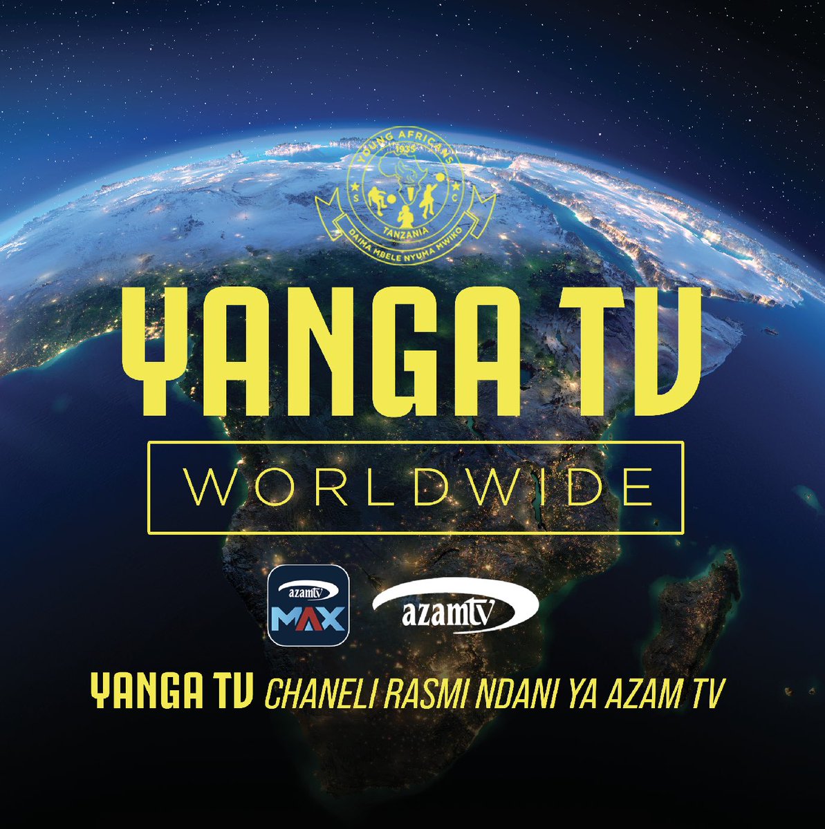 Africansoccerup's tweet photo. Young Africans SC announce Yanga TV, a new channel dedicated to the Tanzanian club @yangasc1935 https://t.co/VGXr5MB0kE