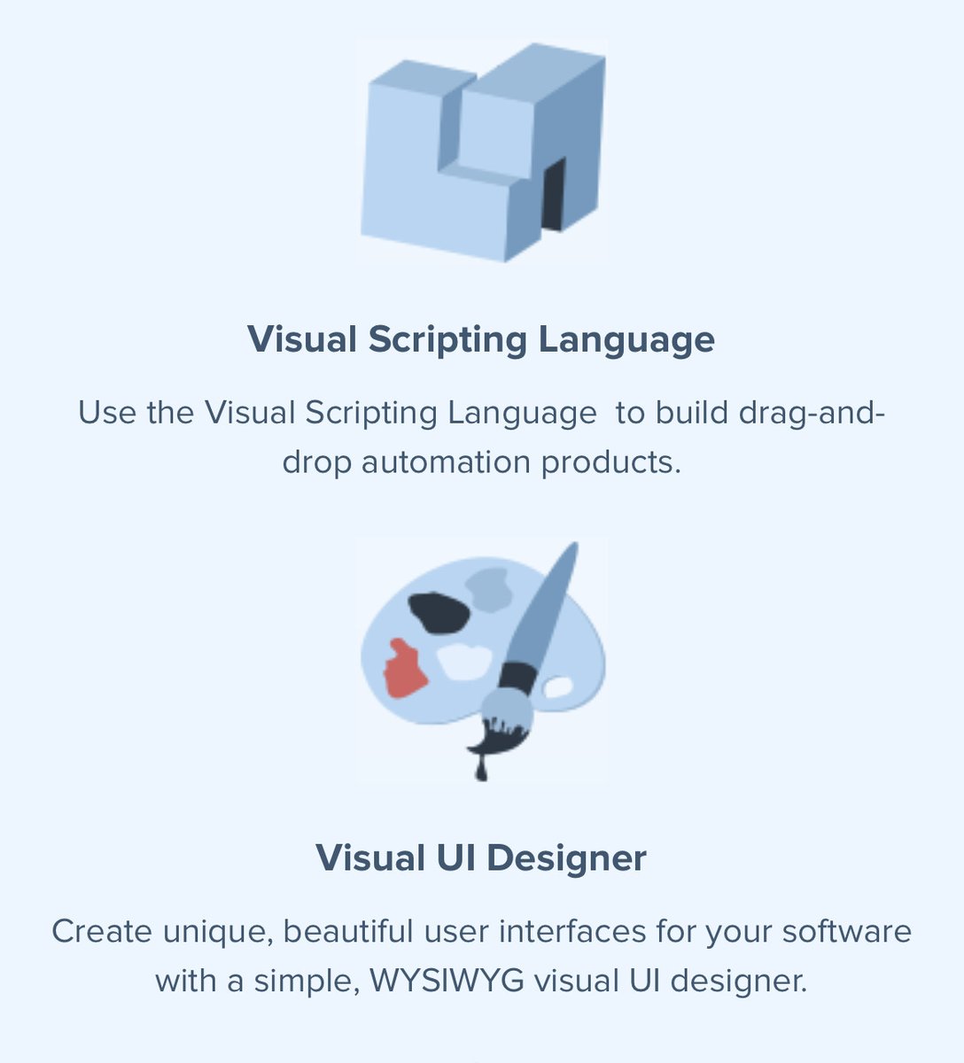ubotstudio's tweet photo. Through UBot Studio’s extensive function-library, you can develop solutions customized for your exact needs. The days of “one size fits all” generic #software are over! Learn more today https://t.co/7X4BT8a4Eq #programminglife #machinelearning #Ubotstudio https://t.co/ULX5XW6YJS