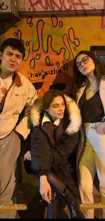 Biri eksik :) #meltemakçöl #rabiasoytürk #boraelkoca