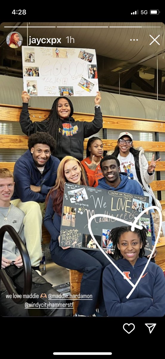 Love the support for our college athletes!