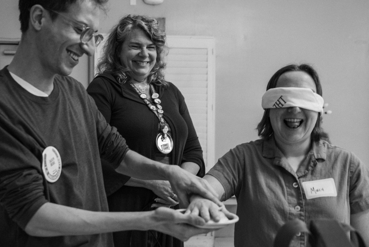 labreakfastclub's tweet photo. Wednesday, we initiated three new Hams (aka Members) 🎉
Welcome to the Democracy of Ham an' Eggs, Louis Katz, Penny Katz and Molly Nussbaum🍳
B/W 📷: Louie the Lens
Color 📷: Gary Leonard
#labc #memberinitiation #hamaneggs #newmembers #hamhorse #clubtradition #egggoo https://t.co/RCiYVnZqwS