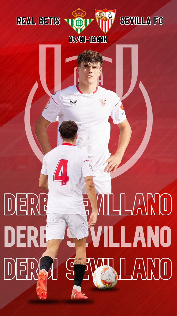 Vamos a por la copa del rey !❤️🤍⚽️ #CopaDelReyJuvenil #Sevilla <a href="/CanteraSFC/">Sevilla Atlético y Cantera Sevilla FC</a>