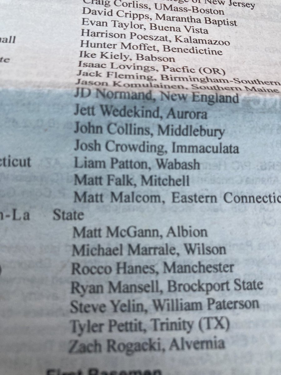 Rick Espeset (@coachespy16) on Twitter photo ๐ A couple <a href="/MUspartanbase/">Manchester University Baseball</a> guys named players to watch by <a href="/CBNewspaper/">Collegiate Baseball</a> Carter Hooks-LHP and Rocco Hanes-C <a href="/Carter123121/">Carter12312</a> <a href="/rocco_hanes/">Rocco Hanes</a> ๐ A couple <a href="/MUspartanbase/">Manchester University Baseball</a> guys named players to watch by <a href="/CBNewspaper/">Collegiate Baseball</a> Carter Hooks-LHP and Rocco Hanes-C <a href="/Carter123121/">Carter12312</a> <a href="/rocco_hanes/">Rocco Hanes</a>