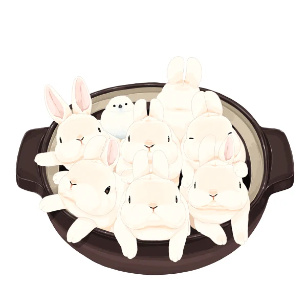 七草粥×卯年 ななうさがゆ 