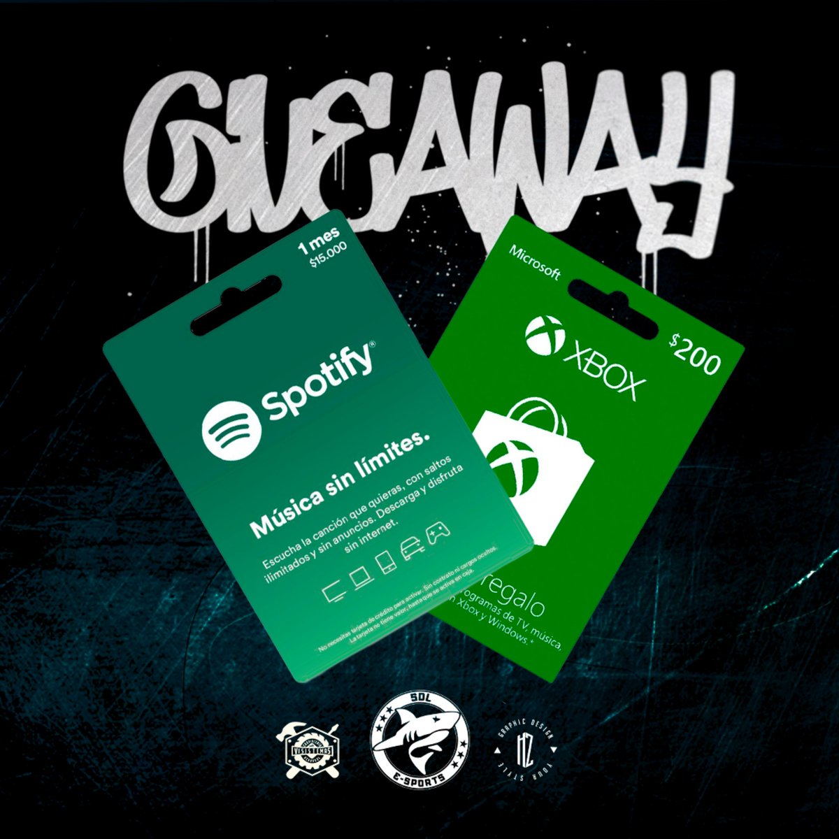 Los reyes no te trajeron nada??
<a href="/SportsSdl/">SDL E-SPORTS</a> y @Samhz9 te tiene un regalito, solo tienes que ser el primero en responder alguna de la preguntas que estarán en los comentarios
Requisitos: Seguirnos en Twitter
 (SOLO UNA RESPUESTA POR PERSONA)
#gaming
#Xbox
#Spotify
#eSports