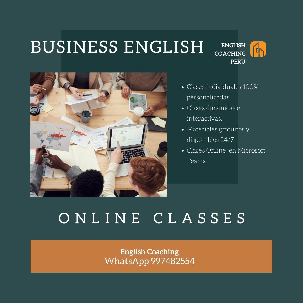 HugoJolly's tweet image. Inglés para negocios, clases online 100% personalizadas!!
#clasesdeinglésonline #businessenglish
WhatsApp 997482554