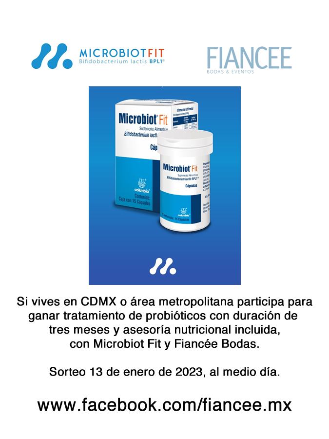 FianceeBodas's tweet photo. ¡Ya no hay pretextos! #microbiotfit te ayudará a encontrar tu mejor versión, si vives en #CDMX participa para ganar tratamiento completo tres meses de probióticos formulados con la cepa Bifidobacterium lactis BPL-1, ¡acá te digo qué hacer! https://t.co/H7kKwF52Wf https://t.co/RGjwUlT5sV