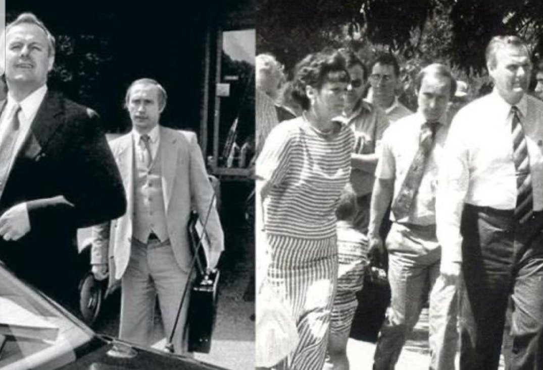 Путин таскает чемоданы Собчака