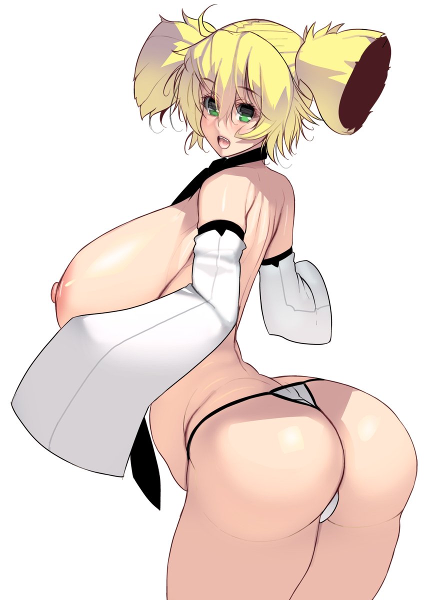 プリっとしたお尻 