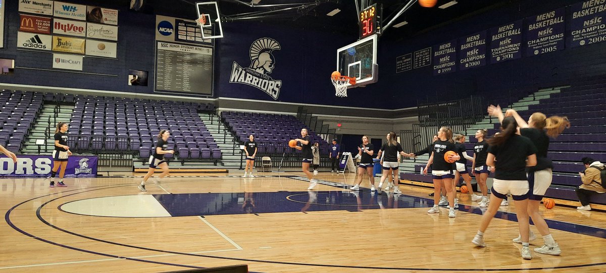 Another double-double-header weekend of Winona State Basketball!  <a href="/WinonaStateATH/">Winona State Warriors</a> hosts Minnesota Crookston today, with <a href="/WinonaStateWBB/">Winona State WBB</a> at 5:30, and <a href="/WinonaStateMBB/">Winona State Men's Basketball</a> at 7:30.  With <a href="/DeanBeckman/">Dean Beckman</a> on the call on HBC TV 25, HD 525!