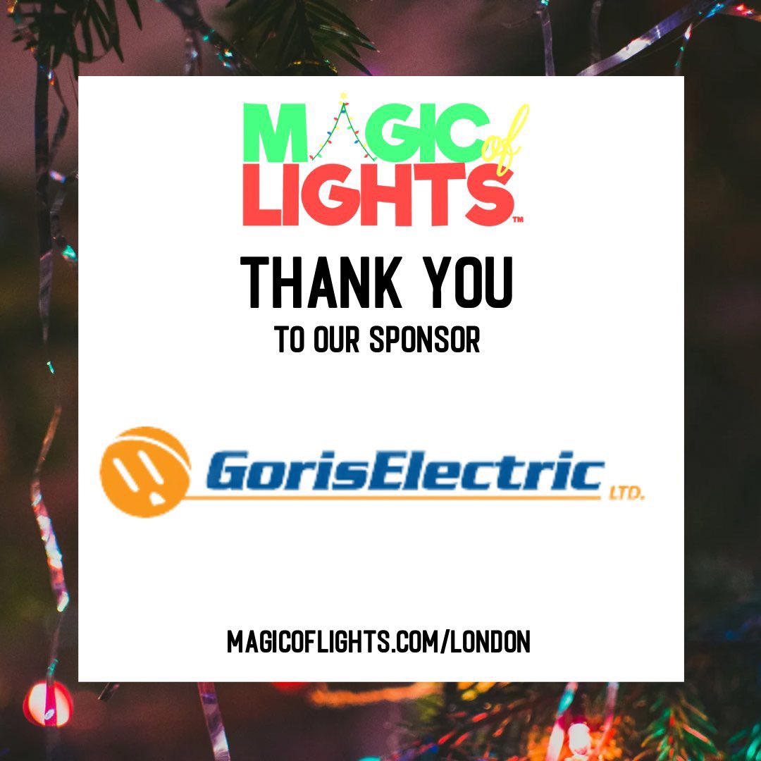 Whether you require a small repair, construction project or maintenance services, Goris Electric Ltd's highly trained, licensed service technicians and staff will provide you with fast, friendly electrical service and get the job done right!
Thanks for being a sponsor 🤩
#LdnOnt