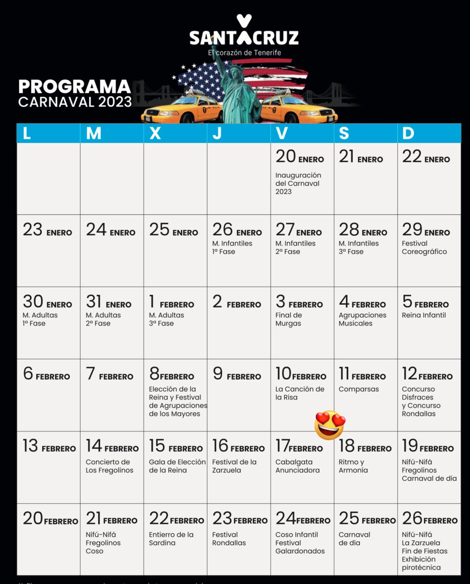 mdaswani's tweet photo. 🎭🎺 ¿Ya podemos hablar de lo importante? @SCenCarnaval

⏳Faltan 42 días https://t.co/7VN5xde7ko