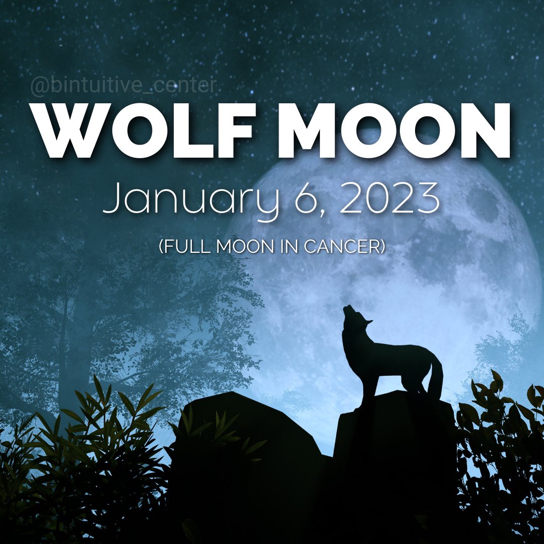 Happy Wolf Moon! 🐺🌕️
It is thought that a Wolf Moon offers us greater opportunity for deep self-reflection. It brings us the opportunity to deepen our connection with our innate knowing, a core sense of what is true and right.

#fullmoon #wolfmoon #deepconnection #innerknowing