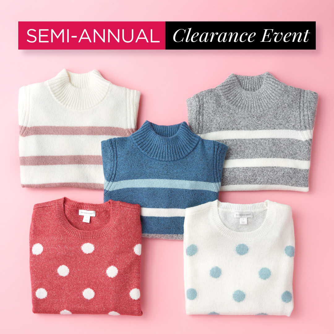 CBanksStyle's tweet image. It's our Semi-Annual Clearance Event! Hurry and grab your favorite styles before they're gone! #exclusivelycb