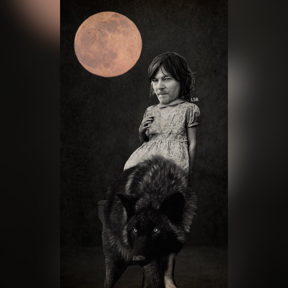 For Norman <a href="/wwwbigbaldhead/">norman reedus</a> #NormanReedus #WolfMoon #birthdaywishes #new #FridayVibes