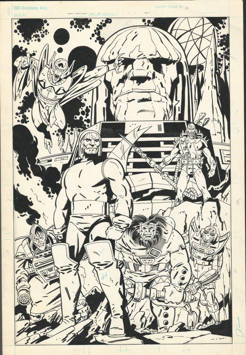 claudiobasilio's tweet photo. Ordem e Controle... by KEITH GIFFEN!
#KeithGiffen #Darkseid #NewGods #NovosDeuses #FourthWorld #dccomics https://t.co/MFUtU4G7OM
