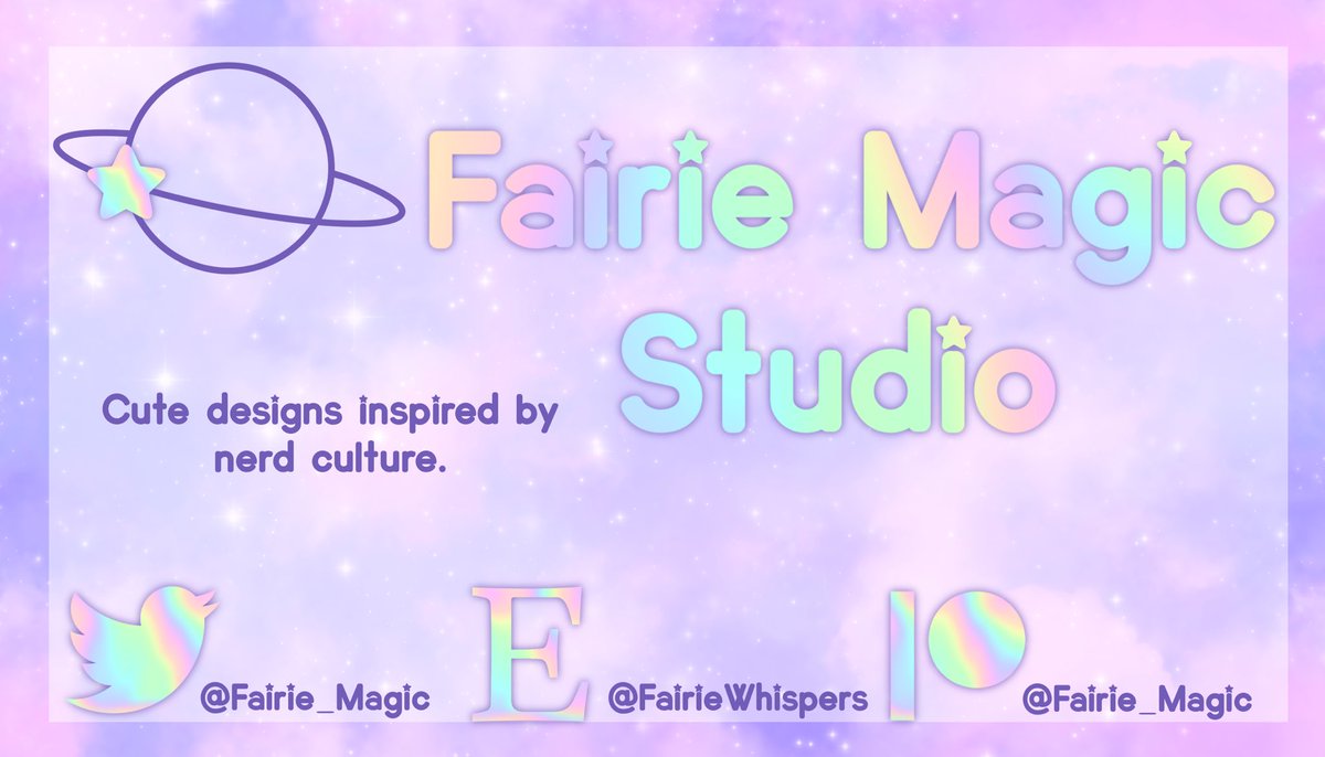 Fairie_Magic's tweet photo. My new business card design. How do we feel about it? Is it too busy? https://t.co/2gfpvabaCX