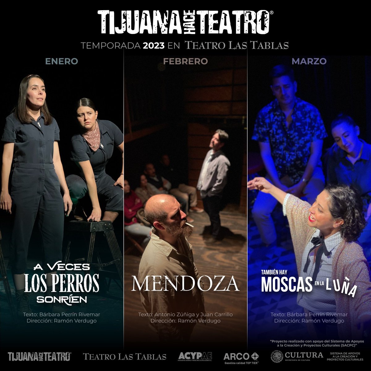 ¿Listas/os para encontrarnos en el teatro? 🤩

Arrancamos 2023 con la cartelera THT en nuestra casa “Teatro Las Tablas” 🎭

 Próxima semana: 🎟️ ✨fechas y horarios ✨