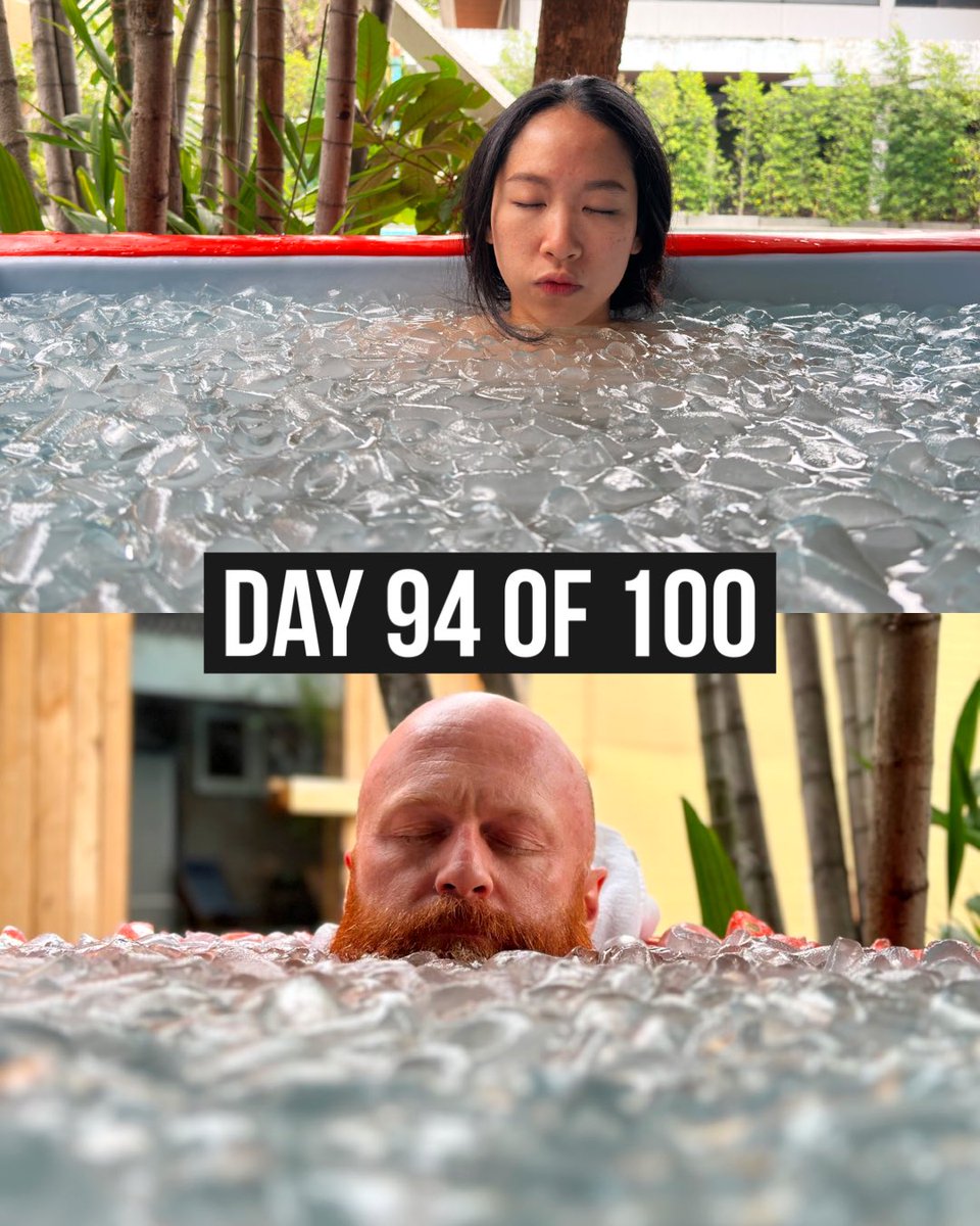 breath_inspired's tweet photo. Day 94 of 100 days of ice baths in a row.
เป็นการแช่น้ำแข็ง 94 วันติดกันแล้วจากทั้งหมด 100 วัน
https://t.co/rkgtWKA8la
#wimhof #wimhofmethod #bangkok #thailand #breathwork #icebath #coldtherapy #coldexposure #iceman #วิมฮอฟ #วิมฮอฟเมธเธิด #วิธีการวิมฮอฟ #deliberatecoldexposure https://t.co/evfpOYu5wJ