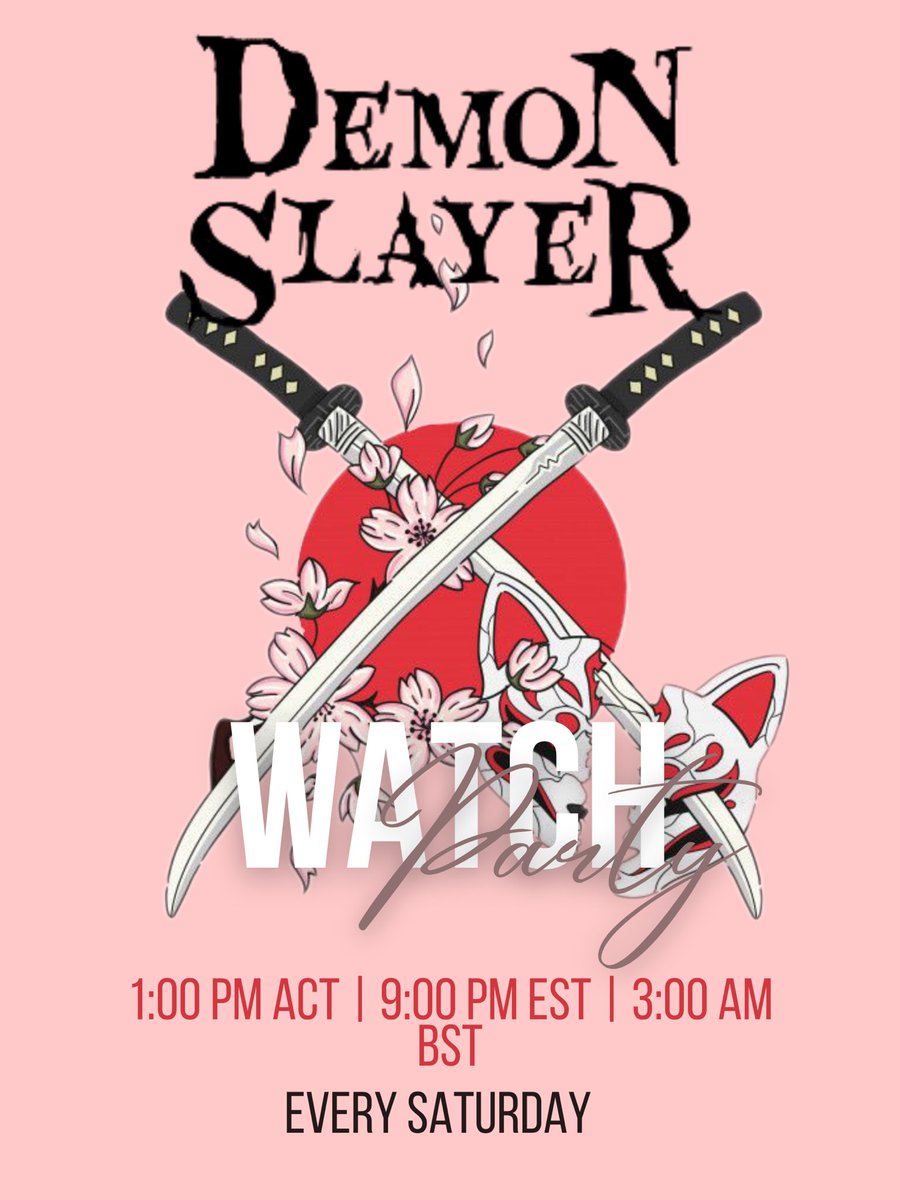mentalhosp's tweet photo. thank you everyone for coming to tonights watch party: tomorrow we’re starting demon slayer 🥰 https://t.co/WwW52uHdAc