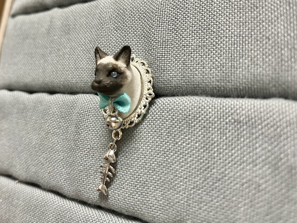 kano_koubou's tweet photo. 新作はシャム猫🐾🐾

 #ハンドメイド
 #minne https://t.co/TzAKplTj5Y