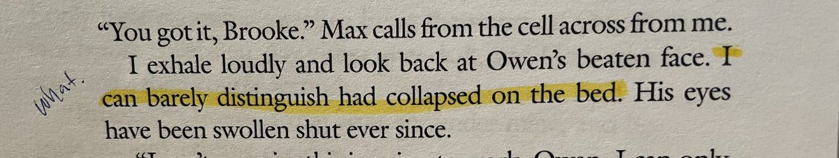 authorcjarran's tweet photo. Welcome to the world of #proofing where you find sentences that, in fact, do not sentence properly…

#amproofing #editing #writing #writerstruggles #relatable https://t.co/p1wAFIwgBs