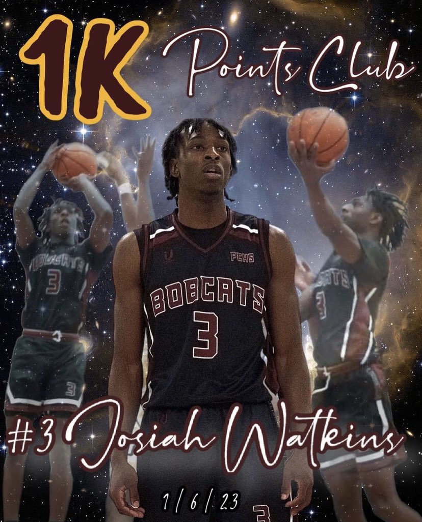 Shout out to <a href="/Josiiahwatkins/">Josiah Watkins</a> for scoring his 1000th point tonight against New Life Christian!