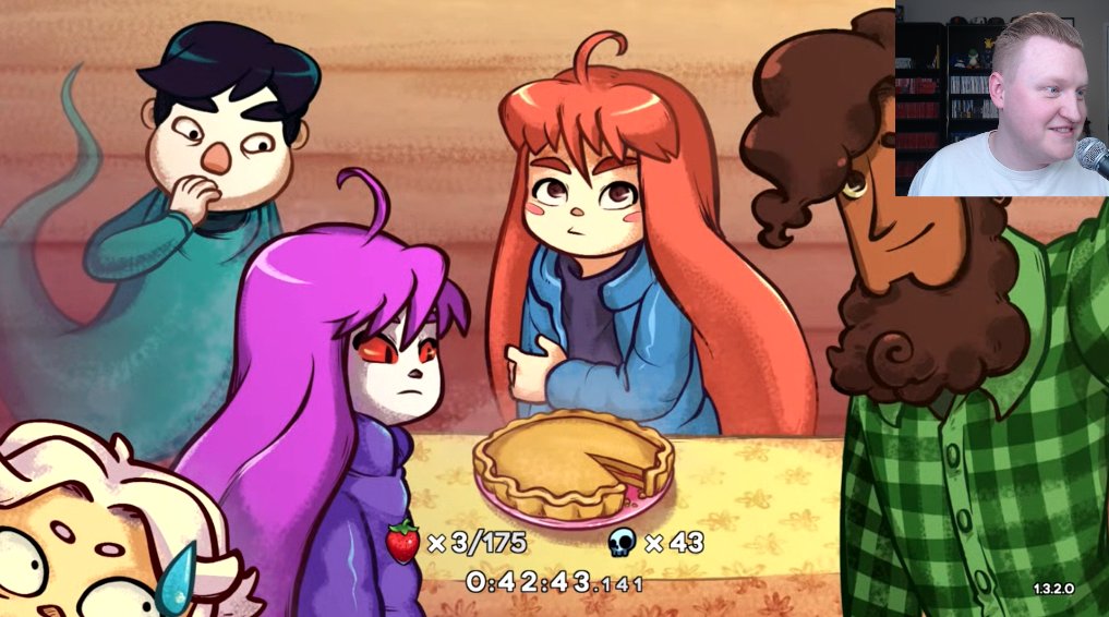 shredberg's tweet photo. I JUST BROKE THE CELESTE ANY% WR BY 8 SECONDS!!!!!!!!! https://t.co/kicBvcHcWy
