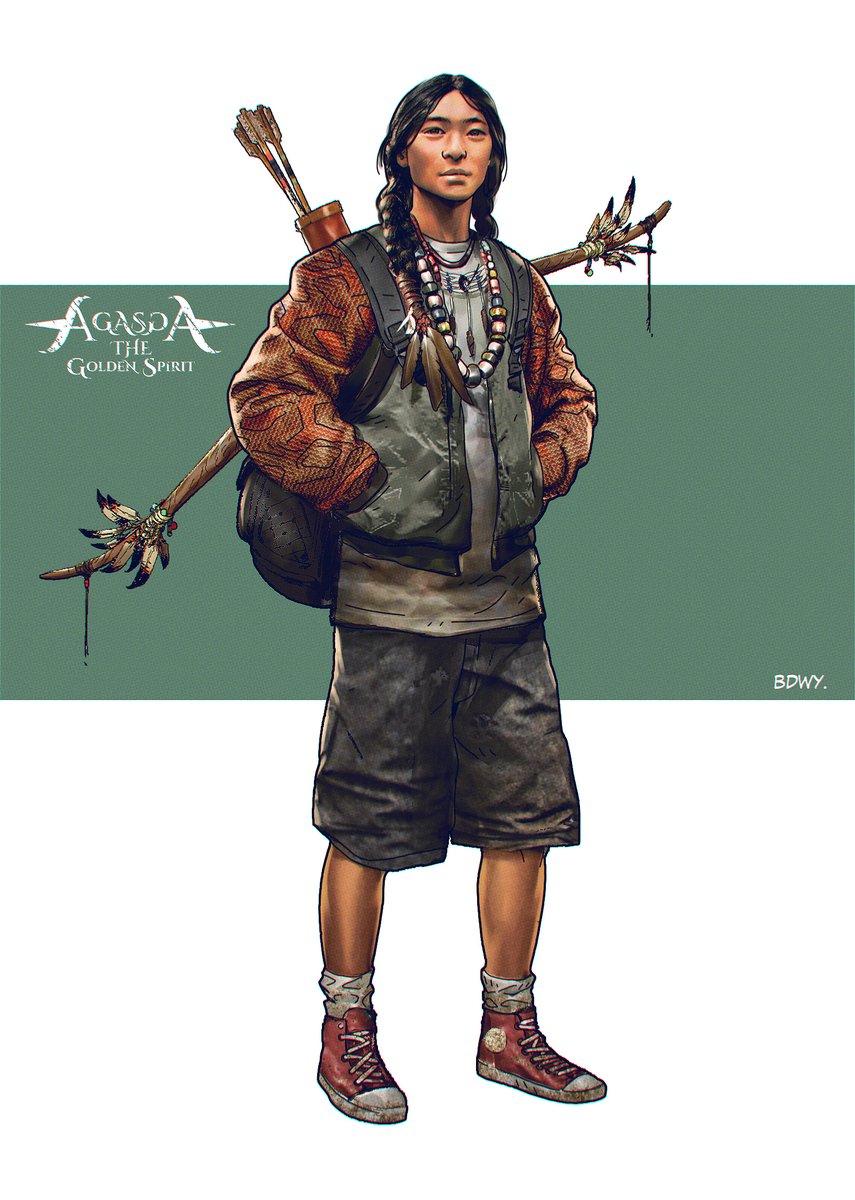 BDWY_ART's tweet photo. The Legend Of The "AGASGA" Part 1 ( The real world )!
The main character design.
#conceptart #environmentart #design #visualdevelopment #storytelling #worldcreation #props #costume #characterdesign
#cutaway #fantasy #art #FZD #fzdschoolofdesign #art #interiordesign #productionart https://t.co/ROhh8WfoKL