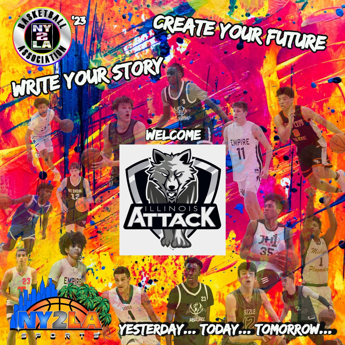 NY2LA SPORTS (@ny2lasports) on Twitter photo One of the breakout brands on our stage last season...They're back and looking to take the next step up and down the circuit...Pleased to welcome the <a href="/IllinoisAttack/">ILLINOIS ATTACK</a> to the <a href="/ny2labasketball/">NY2LA Basketball</a> circuit in 2023 #NY2LA One of the breakout brands on our stage last season...They're back and looking to take the next step up and down the circuit...Pleased to welcome the <a href="/IllinoisAttack/">ILLINOIS ATTACK</a> to the <a href="/ny2labasketball/">NY2LA Basketball</a> circuit in 2023 #NY2LA