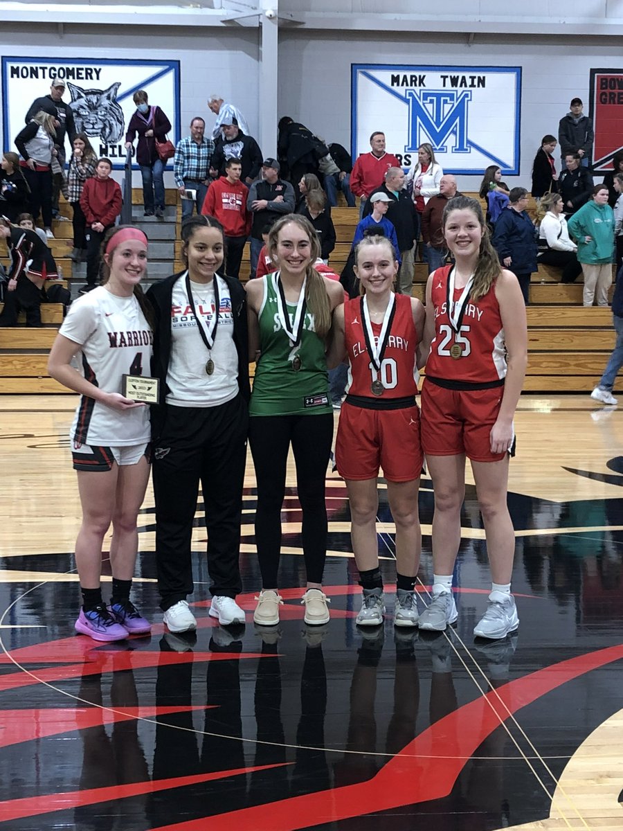 Clopton Invite 2023 Girls Results
5th- Monroe City
3rd- Silex
1st- Elsberry 

All Tourney Team

Candace Dowell- Elsberry 
Abagail Mooney- Silex
Mya Pflasterer- Elsberry
Shana Yates- Clopton
Naaron Hays- Monroe City not pictured 

Renzlee Davidson- Winfield
Most Outstanding Player