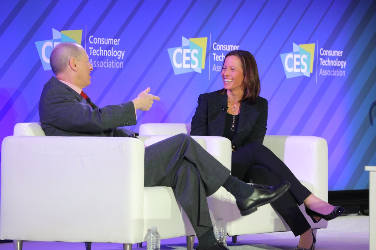 Thank you to <a href="/Nasdaq/">Nasdaq</a> Chair and CEO <a href="/adenatfriedman/">Adena Friedman</a> for sitting down with <a href="/GaryShapiro/">Gary Shapiro</a> today and sharing insights on what is ahead as we reimagine the 21st century economy at #CES2023!