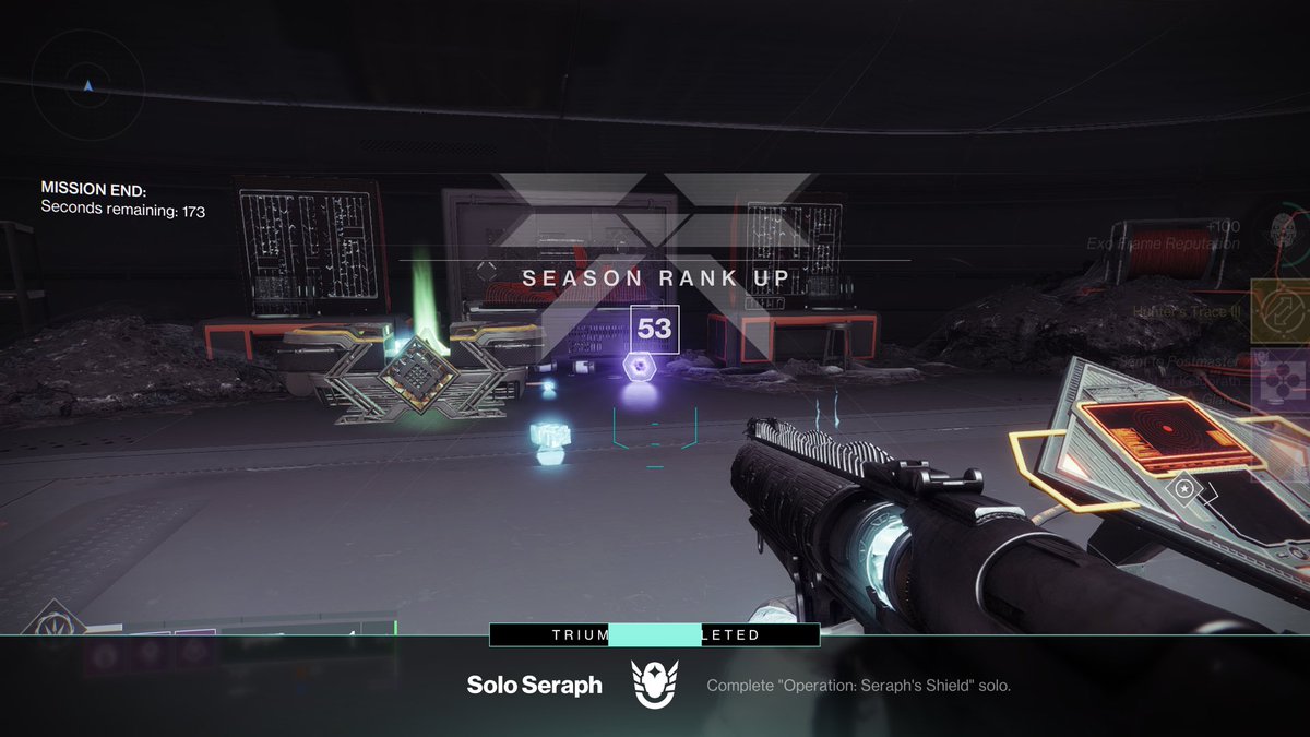 RusBluKat's tweet photo. I accomplished a milestone, albeit a messy one. I want to watch my own gameplay so did a stream tonight to capture my run. 2:40 later: done. It was nice having a few friends and followers there. But sad my besties were not. I wanted to share with them. #destiny2 #timezonessuck https://t.co/CGQzYORlcj