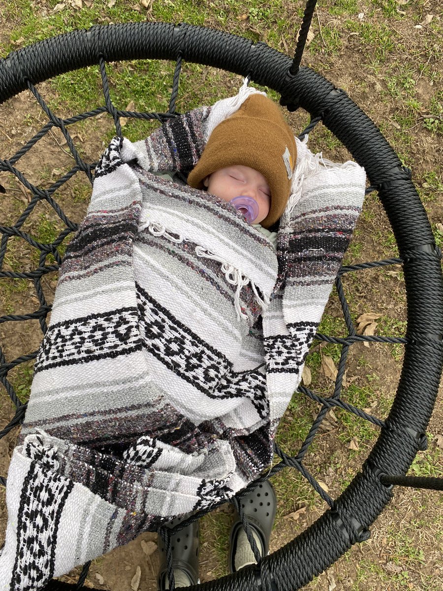 burden_jill's tweet photo. An afternoon with Julie and Annie turned into a granola baby. https://t.co/ZZI7yKXc4u