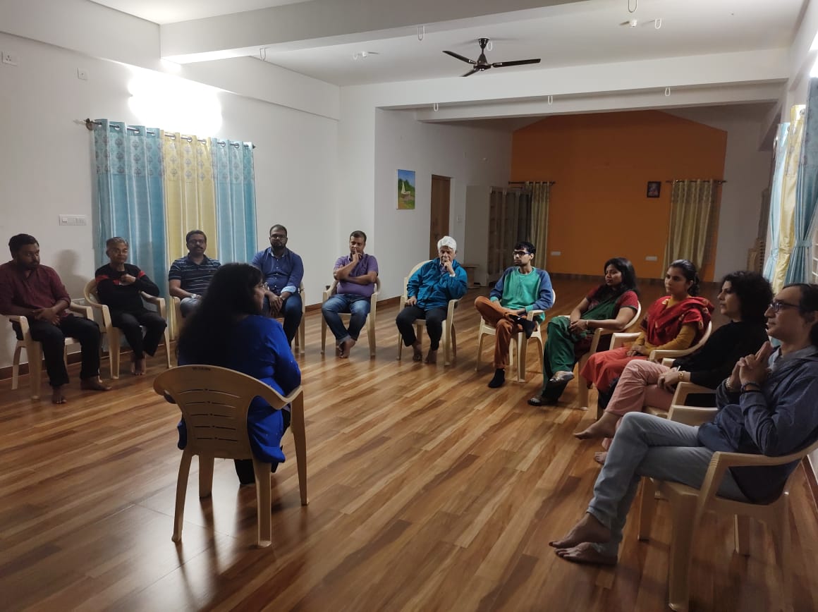 IndicaOrg's tweet photo. A glimpse from the ongoing @IndicaBooks Writers Retreat with author Aditi Banerjee (@Abaner01) https://t.co/WvsRylzVQY
