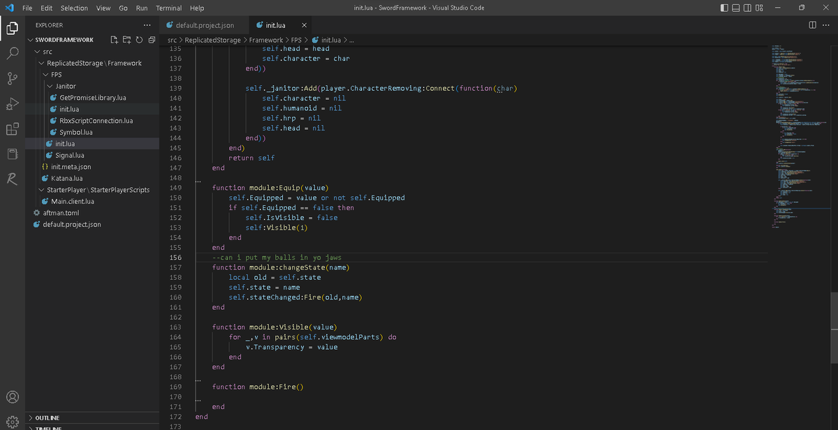 FoodTheCoder's tweet image. Update: I forgot i was gonna use Rojo on my next project so i turned rblx-to-rojo and turned it to rojo
#RobloxDev #RobloxStudio #RobloxScripter