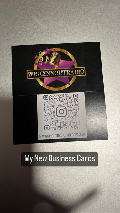 Check out my new 2023 Wigginnoutradio Business Cards! https://t.co/lc9dJFwm14
