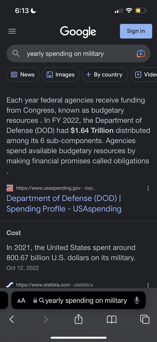 Not_JacobLuing's tweet photo. @wtfibes Or just use like a thousandth of 2022 DOD spending https://t.co/7R9xeXR5wq