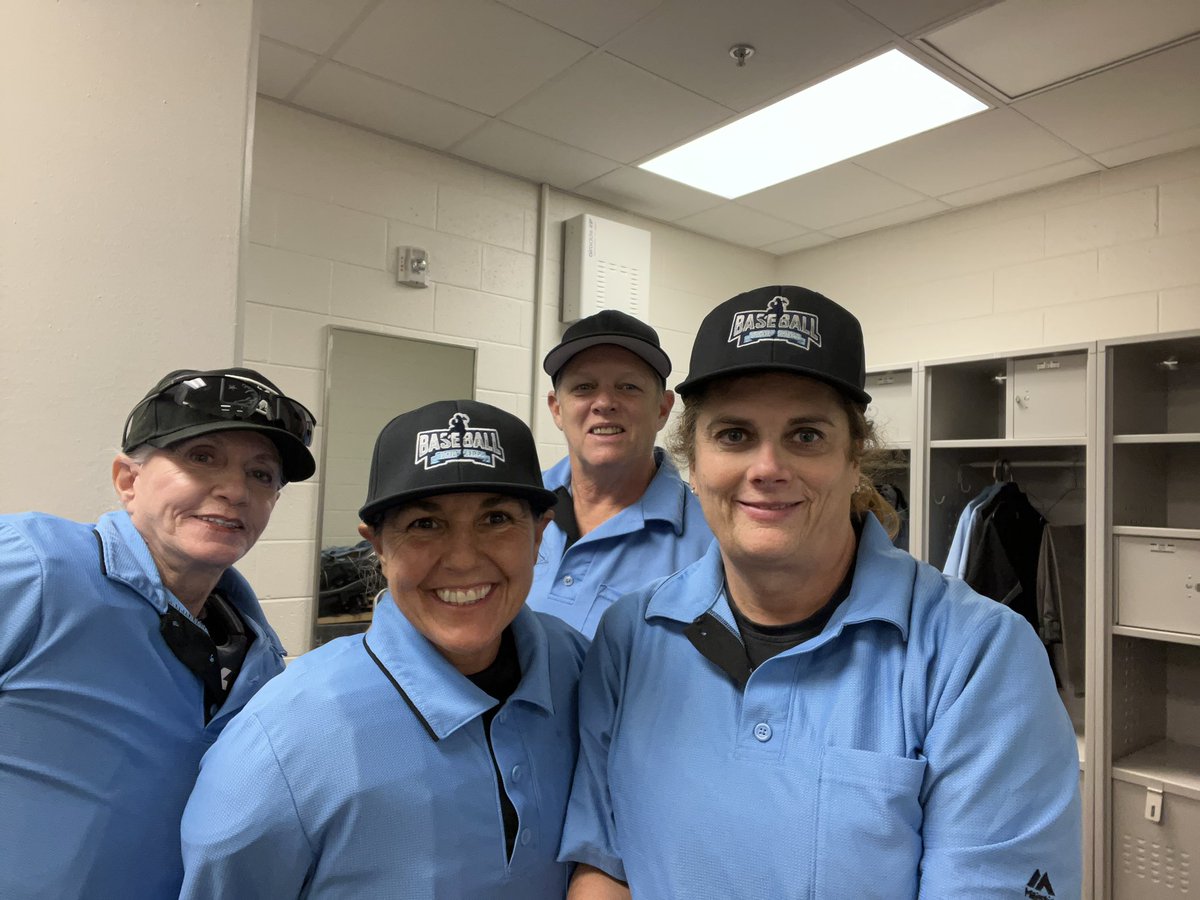 Ruling on the field, the women umpires of the Boston Red Sox Women’s Fantasy Camp know their stuff. #WomenInBaseball #ALOTO