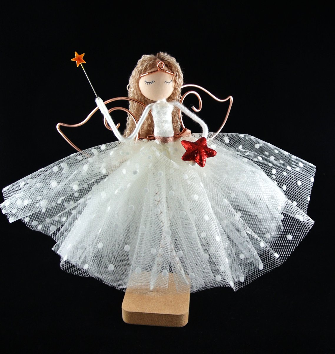 SewDaisyDid's tweet photo. Excited to share the latest addition to my #etsy shop: Christmas Fairy - Bella-Trixi 9 inch/23cm Fairy - Unique Christmas Fairy Tree Topper - Handmade in the UK by DaisysFairyGarden https://t.co/16PmOJGudG #daisysfairygarden #oneofakind #uniquefairy #christmasfairy https://t.co/FNVAwT8muU