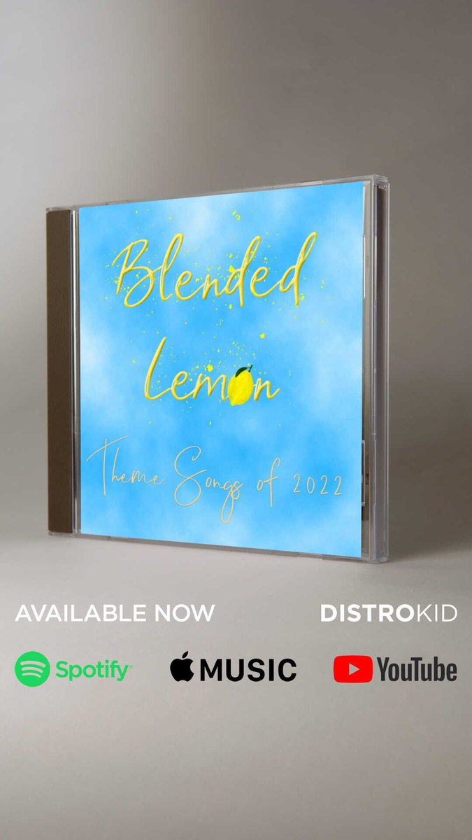 Blended_Lemon's tweet photo. We are live!!! ππ₯π₯π₯
I've just released an album of all of my theme tunes from 2022 πππ
It's available on all major music platforms including @spotify @AppleMusic @amazonmusic and @youtubemusic π€©ππ
Go show it some love! β€π
#distrokid #Lemonary #LemonMade #Album https://t.co/zw3aeNfLCS