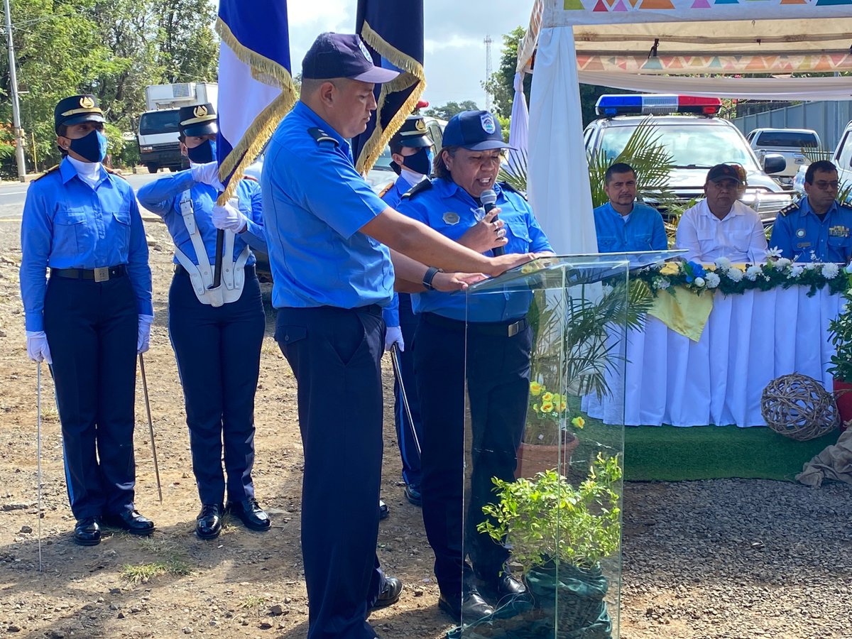 MifamManagua's tweet photo. #Managua │#VillaElCarmen
✅ Participamos en la inauguración de la Comisaría de la Mujer no. 182 en la Unidad Policial Comandante Tomas Borge Martínez👮‍♀️👮‍♀️👮‍♀️, de la comunidad los Cedros, Municipio de Villa el Carmen, Managua🙋‍♀️.
#AmorALaFamilia #AmorALaVida #2023JuntosVamosAdelante https://t.co/A7iVF0apyE