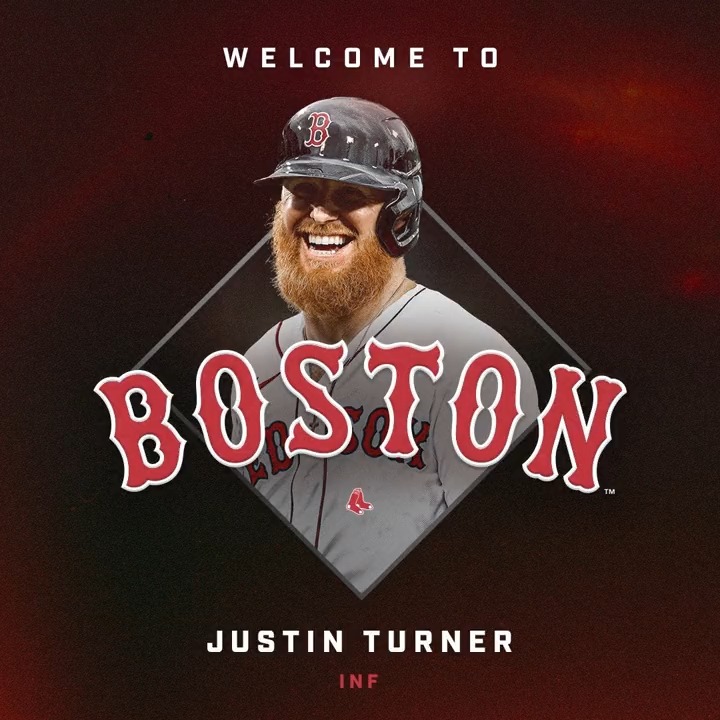 Justin Turner 'extremely happy' with Red Sox, but has 'no idea