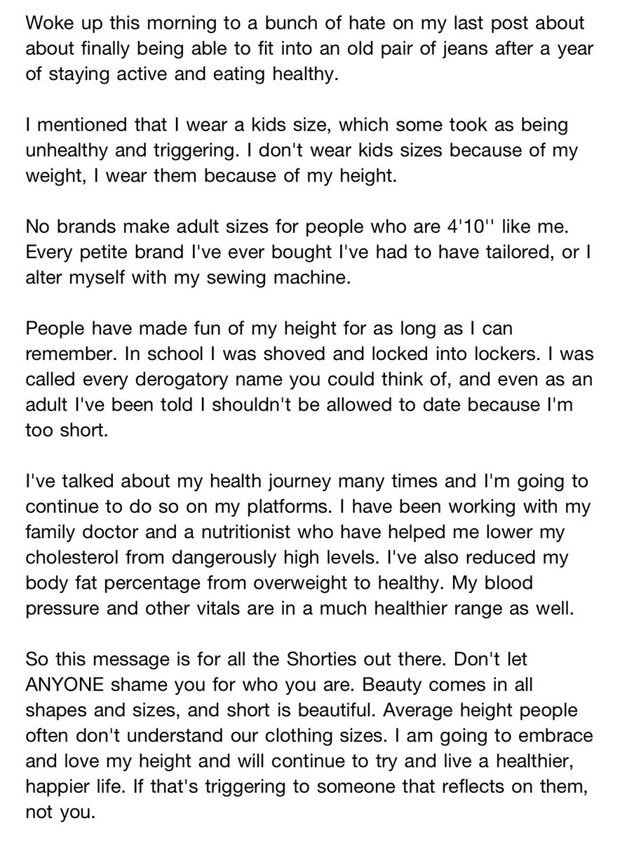 RosannaPansino's tweet image. To all the shorties out there….