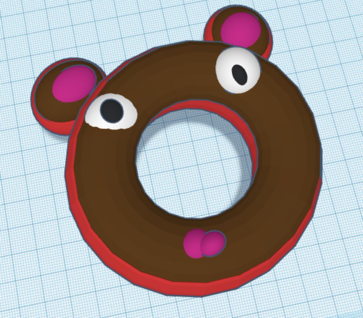 MOdebbiewells's tweet photo. After reading the book, Dozens of Doughnuts, by @CarrieFinison, 4th &amp; 5th grade Ss have been challenged to create custom doughnuts using @tinkercad. Ss are learning basic CAD functions using dimensions, angles, and creative problem solving to design their doughnuts. So cute! https://t.co/pH22kO9IwQ